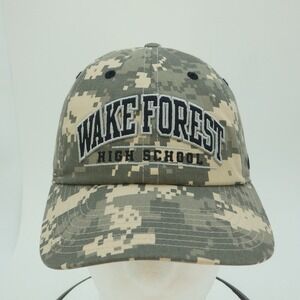 Nike Wake Forest High School Digital Camo Baseball Cap Mens Adjustable